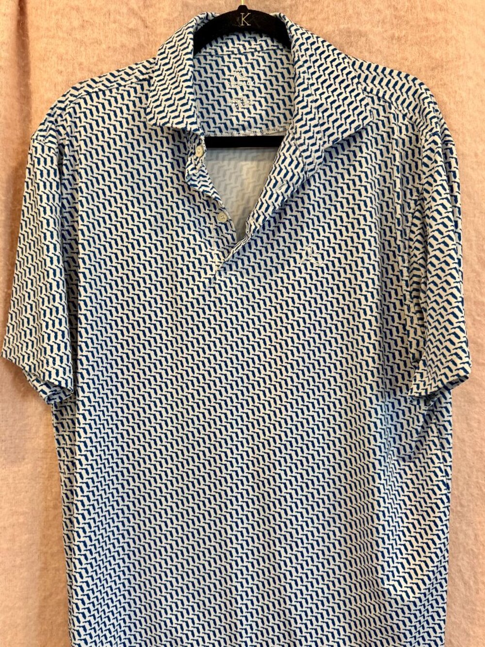 The Rhoback State of Florida performance polo, Size Large
